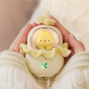 [에코럭키] 워머덕 USB 손난로 2400mAh/C타입/충전/대용량/핫팩/주머니난로