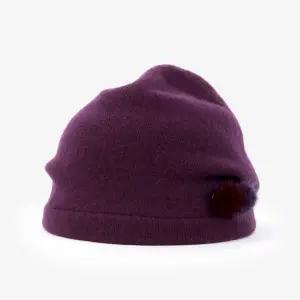 [롯데백화점]아가타 밍크 브로치 니트 비니 AG28WKB002