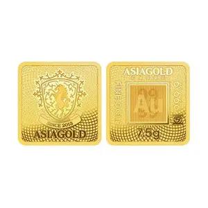 [아시아골드][아시아골드] 24k 순금 잠상 스퀘어 골드바 7.5g