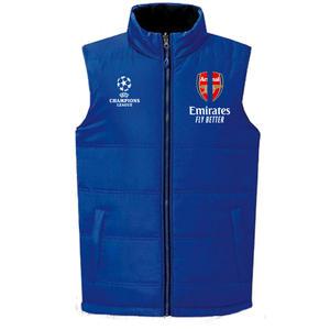 23-24 아스날 챔피언스리그 양면패딩조끼 겨울방한동계용품 커스텀제작전문 축구풋살팀 트레이닝복