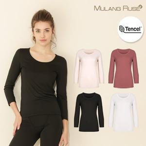 [물랑루즈]모달 소프티 여성 긴팔티 3종 택1 기본티/모달/이너티/8부