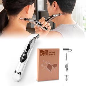 BNS 풀어락 EMS 마사지펜 저주파 근육통 지압 롤러