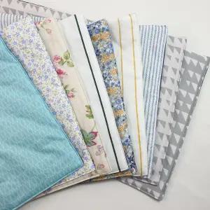 우리가 수제 순면 F타입 푹신한 아동 라텍스 메모리폼 베개피 베개커버 3060,3070 (커버만)