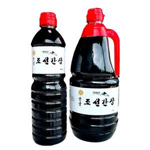 황금마당 가야산 알콩 조선간장900ml 1.8L 5년숙성 나물무침 찌게 국 각종요리 된장국 미역국 생선조림