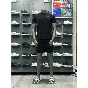 [언더아머](대전신세계) 남성 반팔 티셔츠 반바지 코디 세트 (옵션가) 일상 헬스 스포츠 1382620