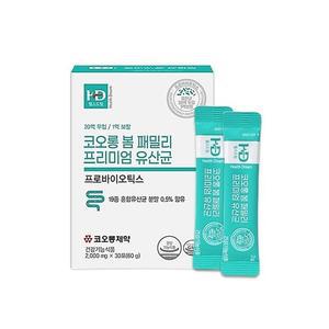 코오롱제약 봄 패밀리 프리미엄 프로바이오틱 유산균 30포