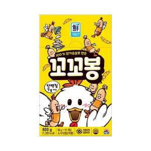 사조 대림선 꼬꼬봉 800g (50g x16개) / 닭가슴살 소세지 소시지