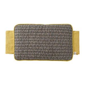 현미온미 복부 찜질팩 클래식 벨트형, 그레이