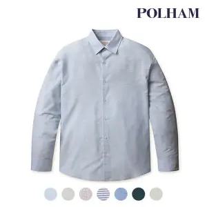 [폴햄][폴햄] 남성 린넨 블렌디드 긴팔 셔츠_PHD2WC1912