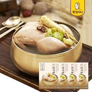 원할머니 우리땅 명품삼계탕 800g x 4팩