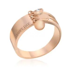 갤러리아 [비앤비골드] 14K 해피데이 원형딸랑이 언발 볼드 반지 RSS38572