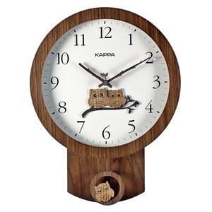 카파 25 부엉이 인테리어 무소음 벽시계 추시계