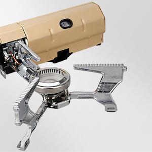 휴대용 폴드레인지 휴대용 접이식 버너 백패킹 캠핑용 화력조절 컴팩트 가스 부르스타