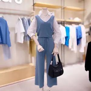 [대구백화점] [시에로]스트레이트핏 니트 점프슈트 (SG2KTF601)