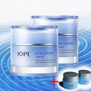 히아루론산크림 아이오페 순한 저자극 히아루로닉 50ml 수분 영양 보습_2개 엄마선물