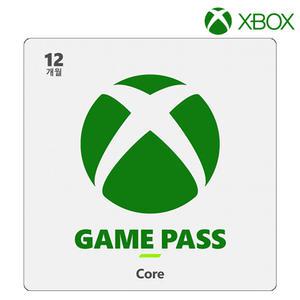 Xbox 게임 패스 코어 Game Pass core 12개월 이용권/24시간 이메일 자동 발송
