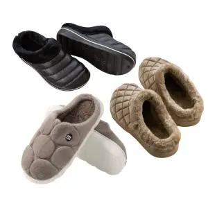 연못시장 회사원 한겨울 남성 여성 따뜻한 실내화 패딩 슬리퍼 모음 방한화