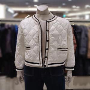 [트리아나] 소고 니트배색 다운점퍼AJ4FA02