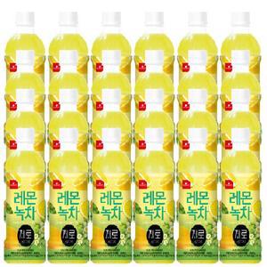 웰그린) 레몬녹차 제로 500ml(24입)