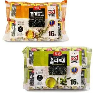 김 동원 양반김 들기름김 올리브김 넘버원 명란김 밑반찬김