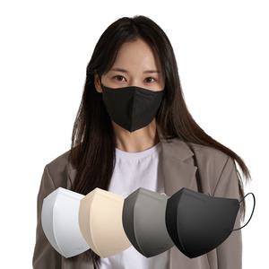 맘편히 KF94 새부리형 4중 필터 컬러 마스크 대형 중형 소형 100매