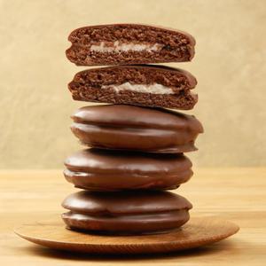 [슈퍼맘푸드] 전주 한옥 수제 초코파이 10개입 오리지널 초코 블루베리 맛 설 명절 선물세트 (선물상자+ 쇼