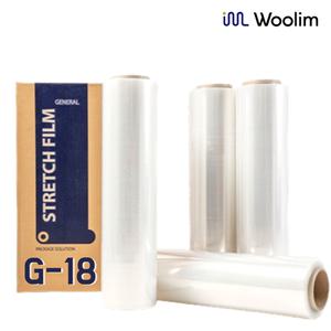 우림 스트레치필름 공업용랩 350mX4롤 롤비닐 포장랩 일반형 G18