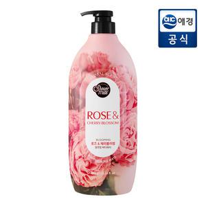 샤워메이트 핑크 플라워 퍼퓸 바디워시 900g x 1개