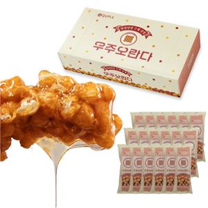 우주오란다 말랑말랑 플레인 강정 30g, 18개