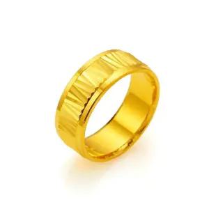 갤러리아 남자 순금 반지 지그재그 24K 11.25g 애끼 검지 중지