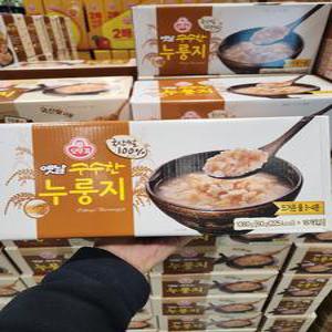 [호호재상점] 트레이더스 오뚜기 옛날 구수한 누룽지 60gx180입 안전포장