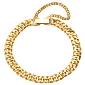 갤러리아 여자 남자 순금 팔찌 각 면 체인 24K 18.75g 18K장식