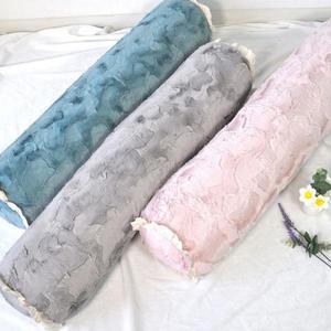 [제이큐]푸들캔디베개솜포함 더크린 극세사 바디필로우 블루