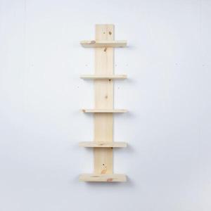 [아트박스]/디자인엔씨 원목진열5칸 선반 WF344 디자인엔씨