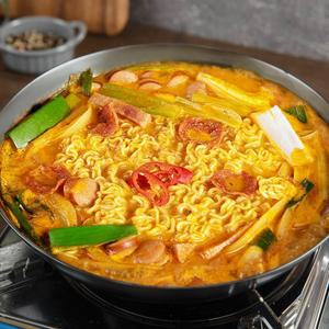 [밀팡]로제 부대찌개 밀키트 2인분