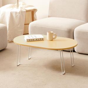 국내 LPM 좌식 라운드 접이식 테이블 L사이즈 5color