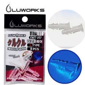 루웍스 LWT-217 타코웜 타코 파츠 플레어 스퀴드 타이라바 대구라바 루어 퓨리어스 고정 어시스트 어댑터