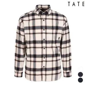 [테이트] 남성세미오버핏체크포인트셔츠_KABW9MRC020
