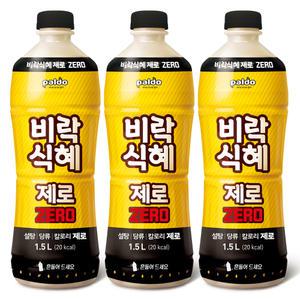 팔도 비락식혜 제로 1.5L 3개