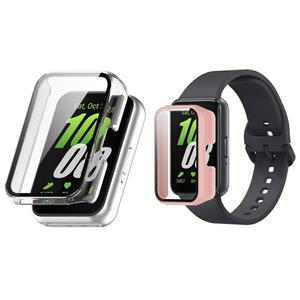 디메드 갤럭시핏3 풀커버 강화유리 하드케이스