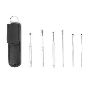 귀이개 6종 세트 케이스포함 귀지 청소기 귀후비개