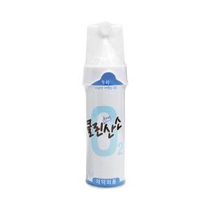 일진약품 휴대용 산소캔 클린산소 648ml 가정용 휴대용 호흡기 클린 1개
