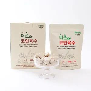 국내산멸치 깊은맛 더존 코인육수 198g(3.3gx60알) /초간편 한알 만능요리템