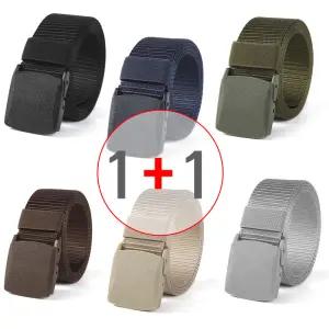 (군용벨트 A타입 -2개) 밀리터리 전술 벨트 케쥬얼 패션 군인 버클 혁대 혁띠 허리띠