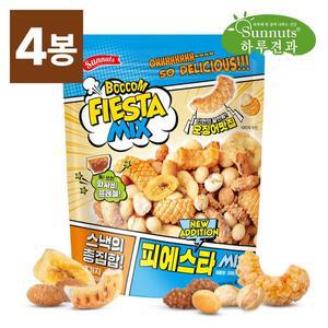 [썬넛트]피에스타믹스450gX4봉/오징어맛칩,빠삭칩,원물간식,칩,안주