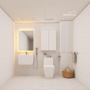 [오직 11일간+무22개월]대림바스 코지스퀘어 LED사각거울 욕실장 소형욕실 리모델링