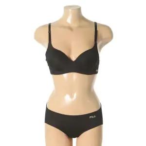 [롯데백화점]휠라언더웨어 폴리스판 여성브라헴팬티세트 BADRG2653FBLK