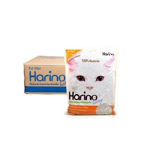 [고래별]하리노 4L무향(6개입 24L) / 고양이배변모래