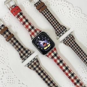 [기타]스마트워치스트랩 클래식체크 765432SE