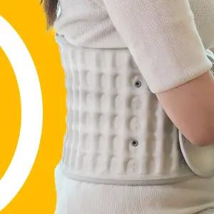 일상곡선 의료용 곡선 견인기 허리보호대 단품